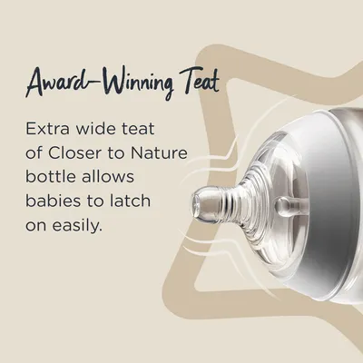 340ML/12OZ Bottle Tommee Tippee