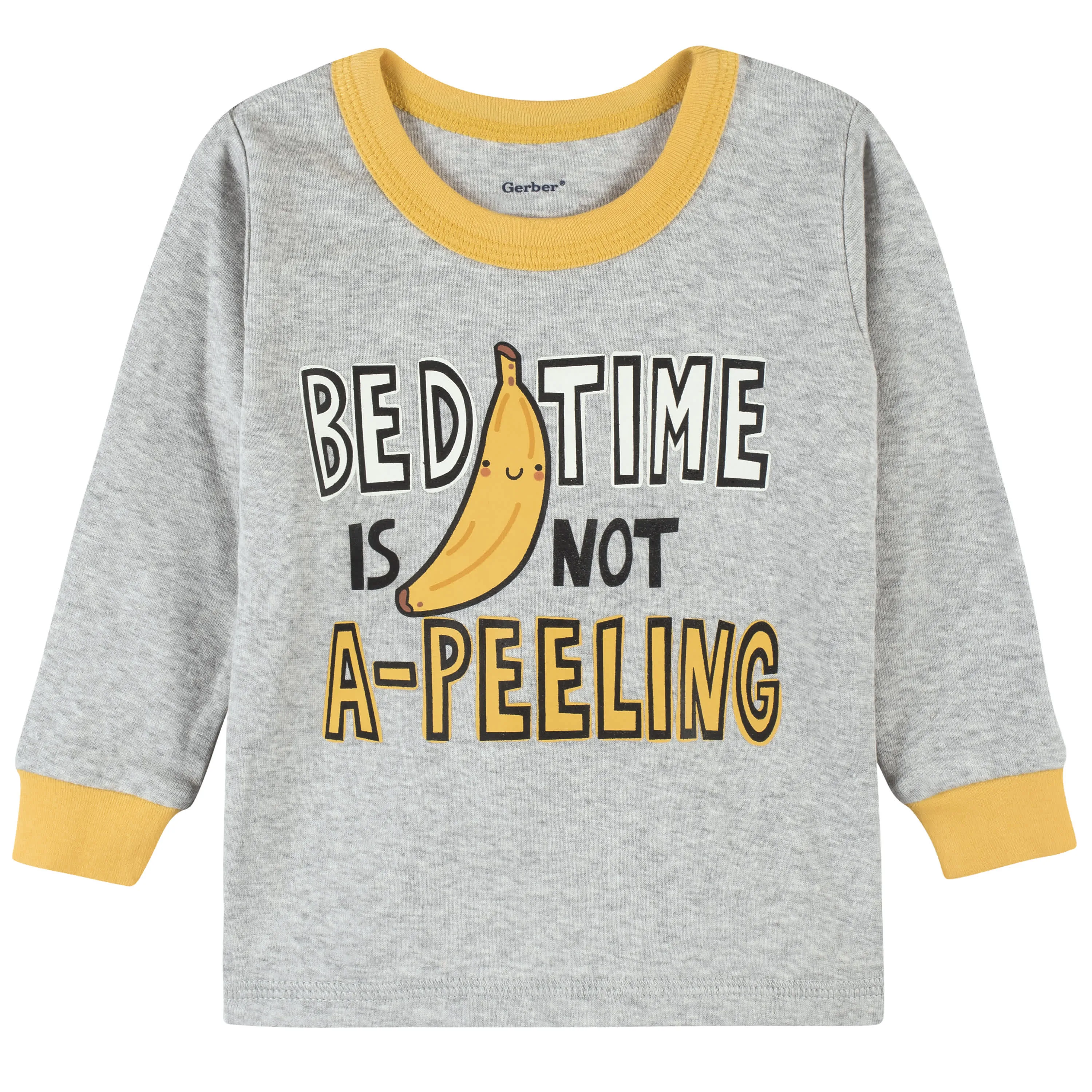 4-Piece Baby & Toddler Bananas Snug Fit Cotton Pajamas
