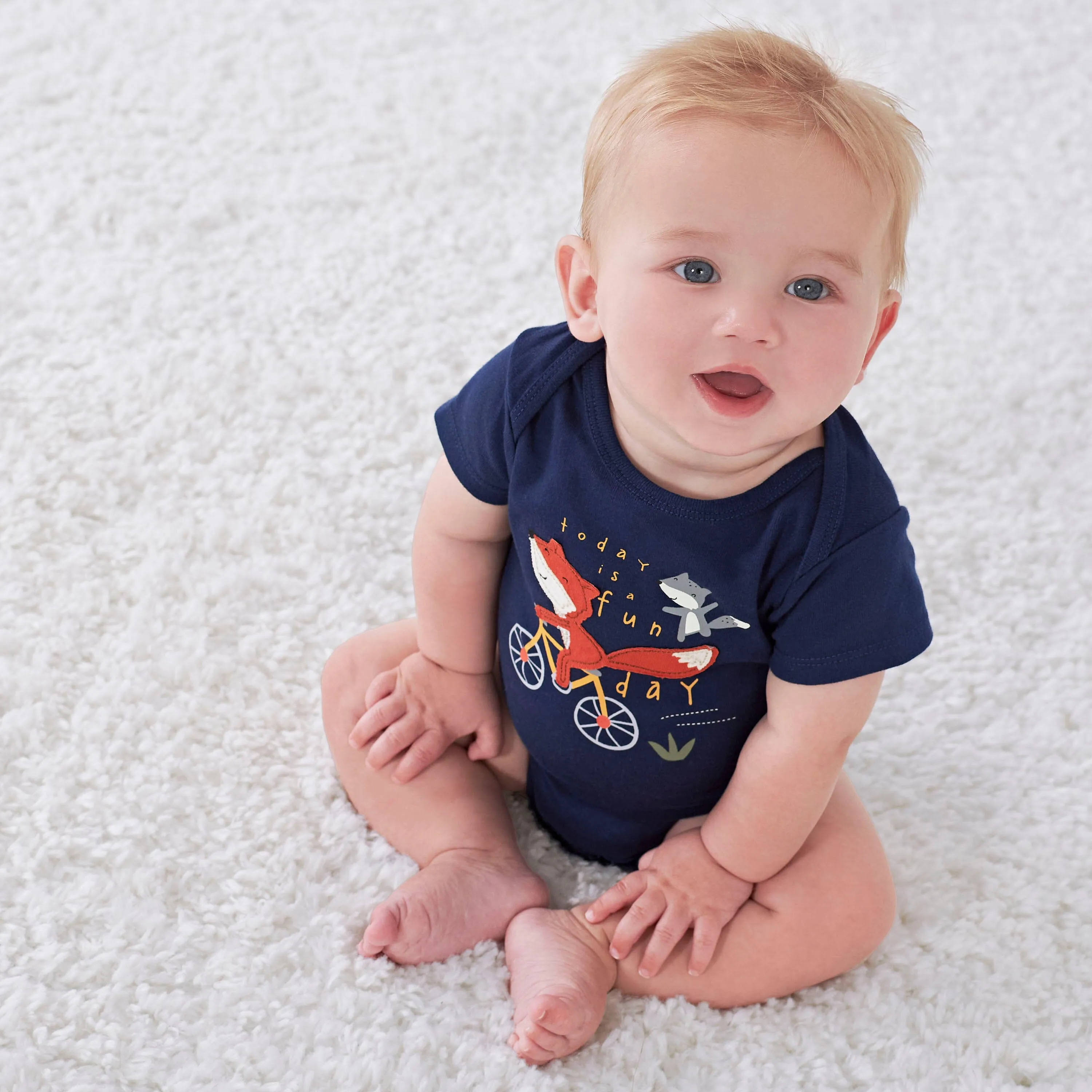 6-Piece Baby Boys Fox Onesies® Bodysuit and Sleep 'N Play Set