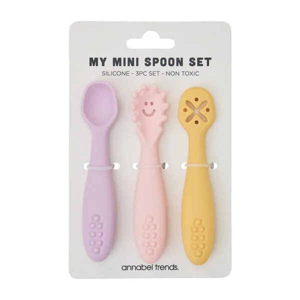 Annabel Trends Silicone Cutlery Set - Various Colours