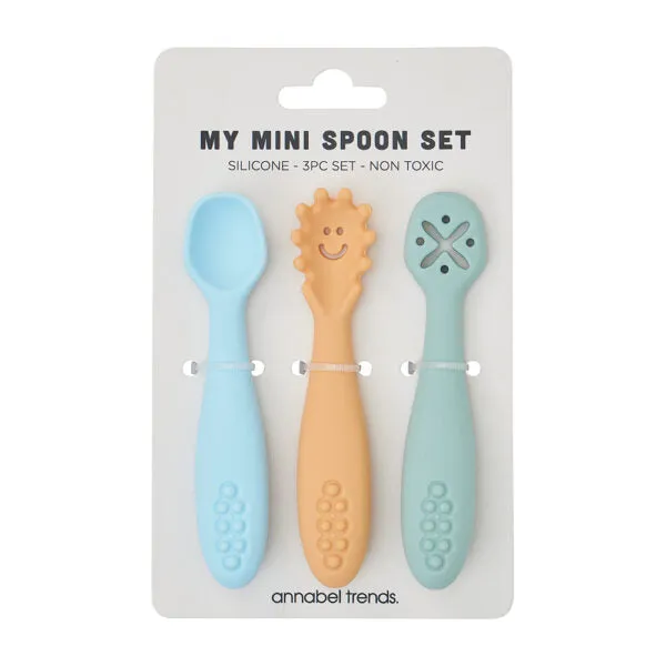 Annabel Trends Silicone Cutlery Set - Various Colours