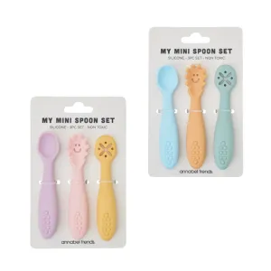 Annabel Trends Silicone Cutlery Set - Various Colours