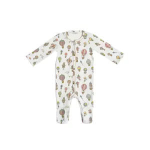 Atelier Choux Classic Playsuit Hot Air Balloons