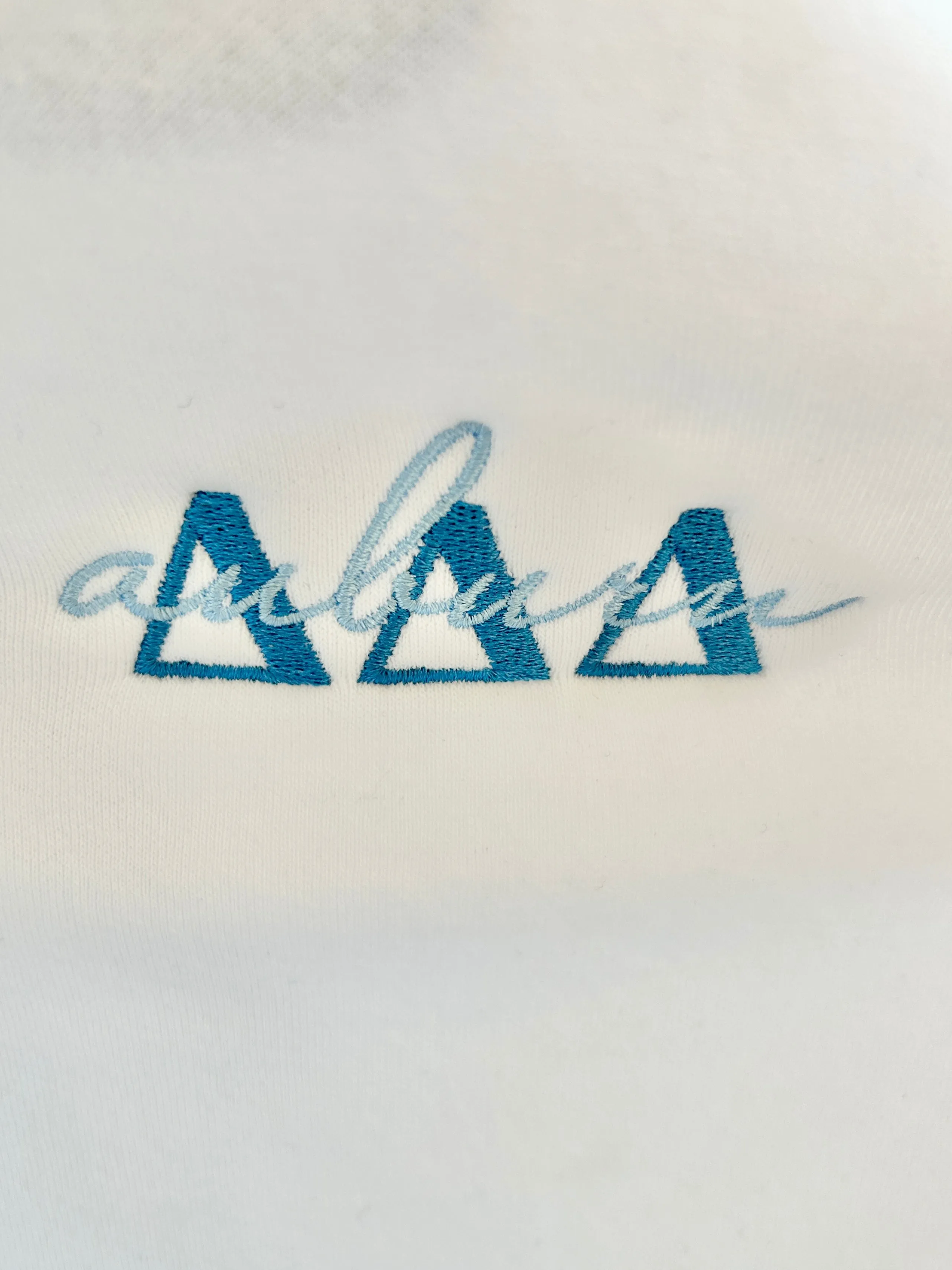 Auburn Sorority Embroidered Scuba