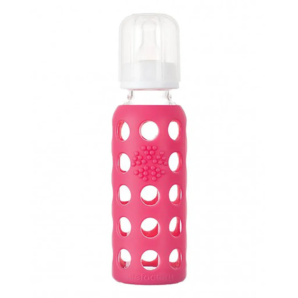 Baby Bottle 9oz Raspberry