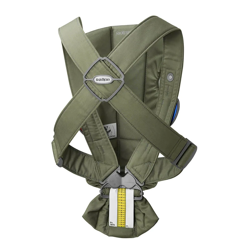 BabyBjorn Carrier Mini Woven Dark Green