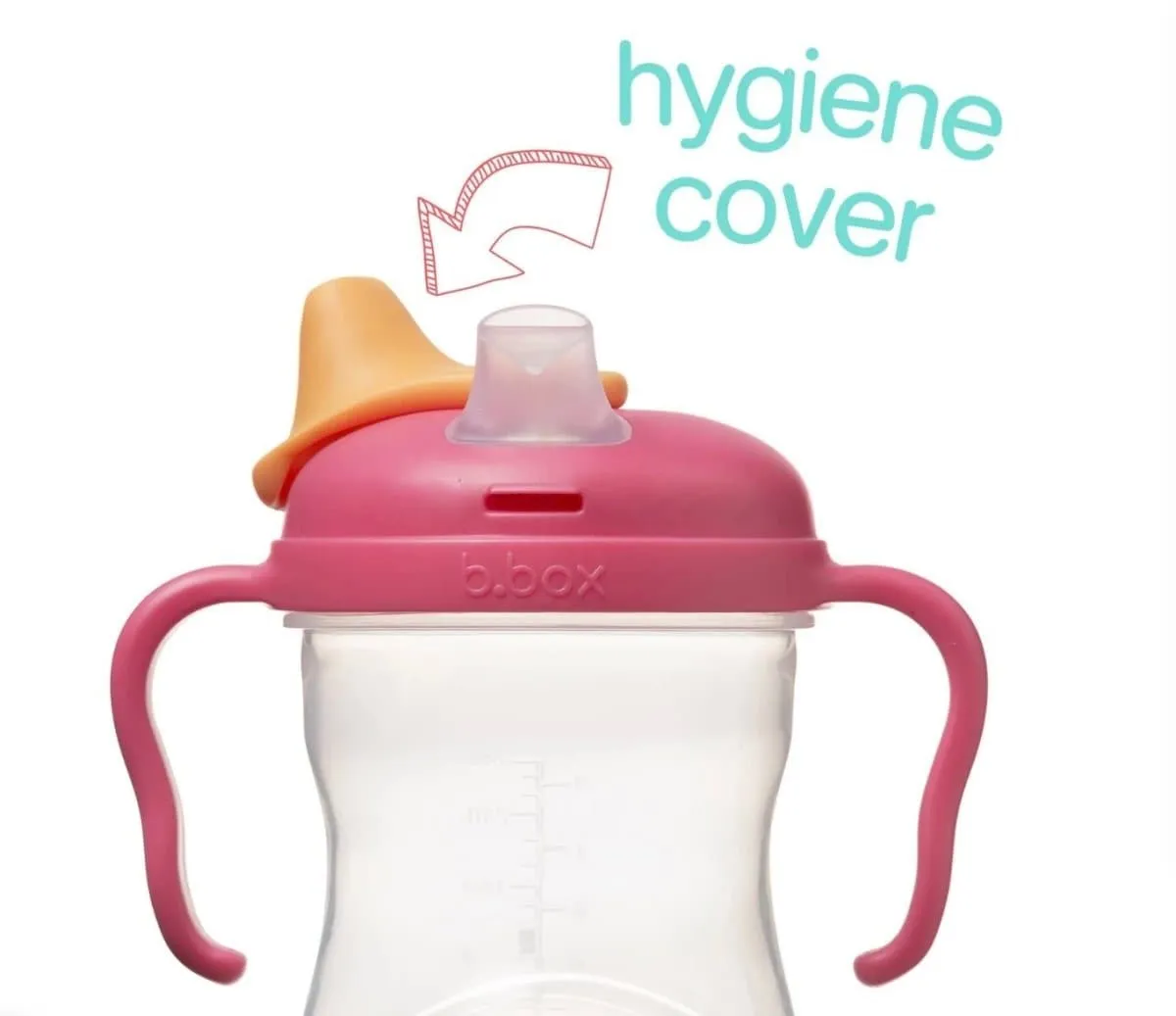 B.Box Soft Spout Cup - Strawberry Shake Pink Orange