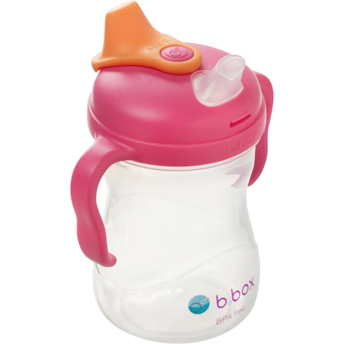 B.Box Soft Spout Cup - Strawberry Shake Pink Orange