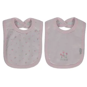 Bebetto Bibs Waterproof Back Pink 2-Pack
