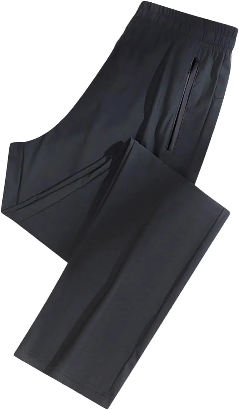 Beeswan Pants for Women Quick Drying Lightweight Stretch Active Pant Comfy Loose Lounge Running Trousers with Pockets