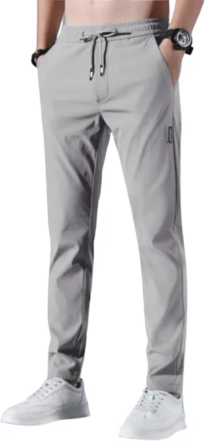 Bevawear Glide Pants Mens Quick Dry Breathable Athletic Pants Stretch Waterproof Active Hiking Lightweight Trousers