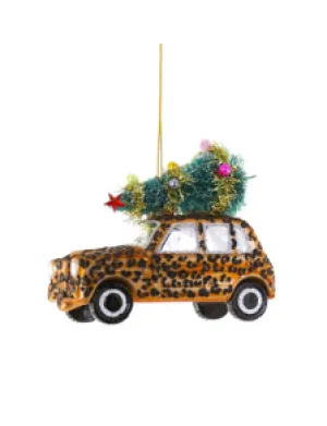 Bringing Home the Tree Ornament