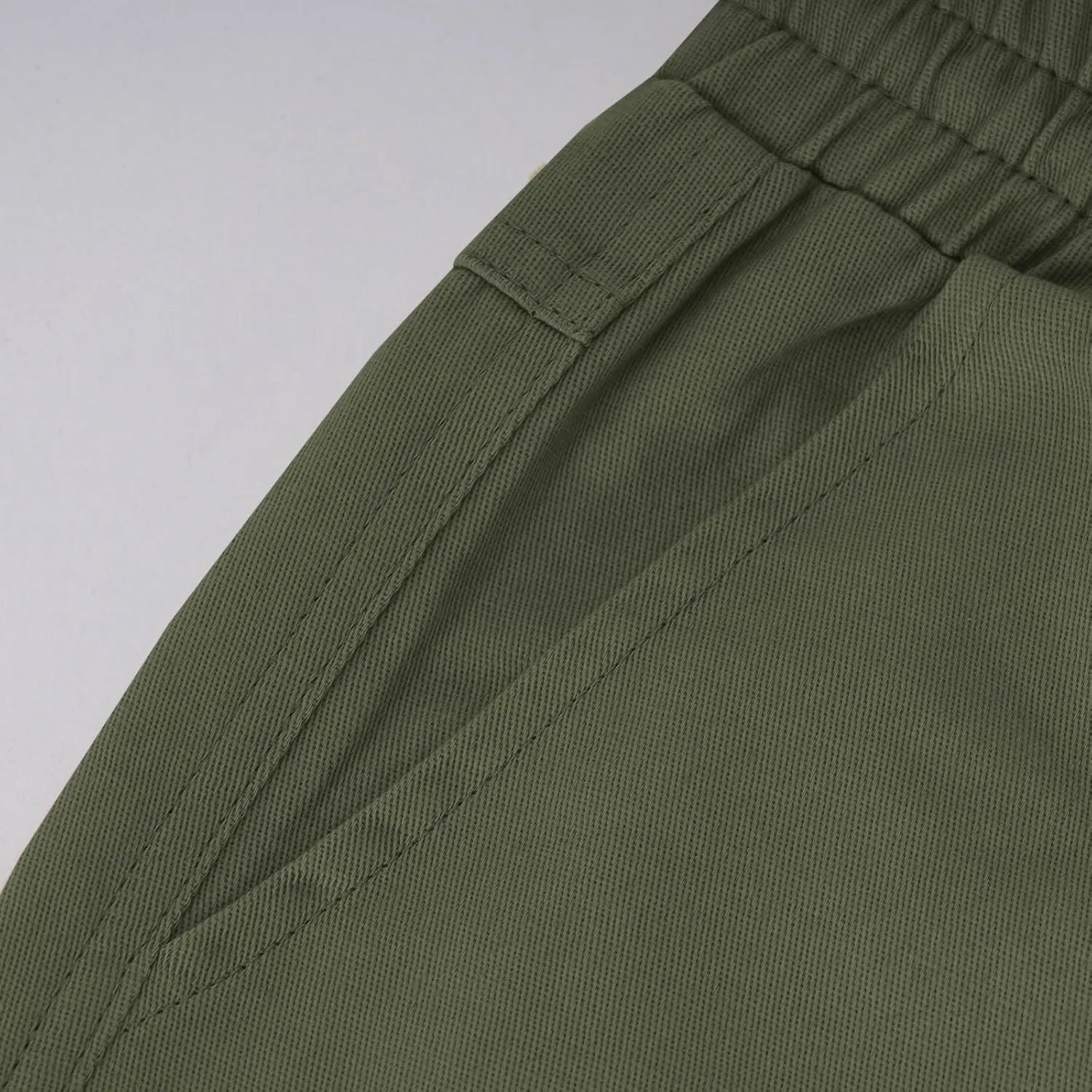 Cargo Pants for Men Joggers Slim Fit Drawstring Pockets Workout Cropped Pants Plain Distressed Fishing Work Pants