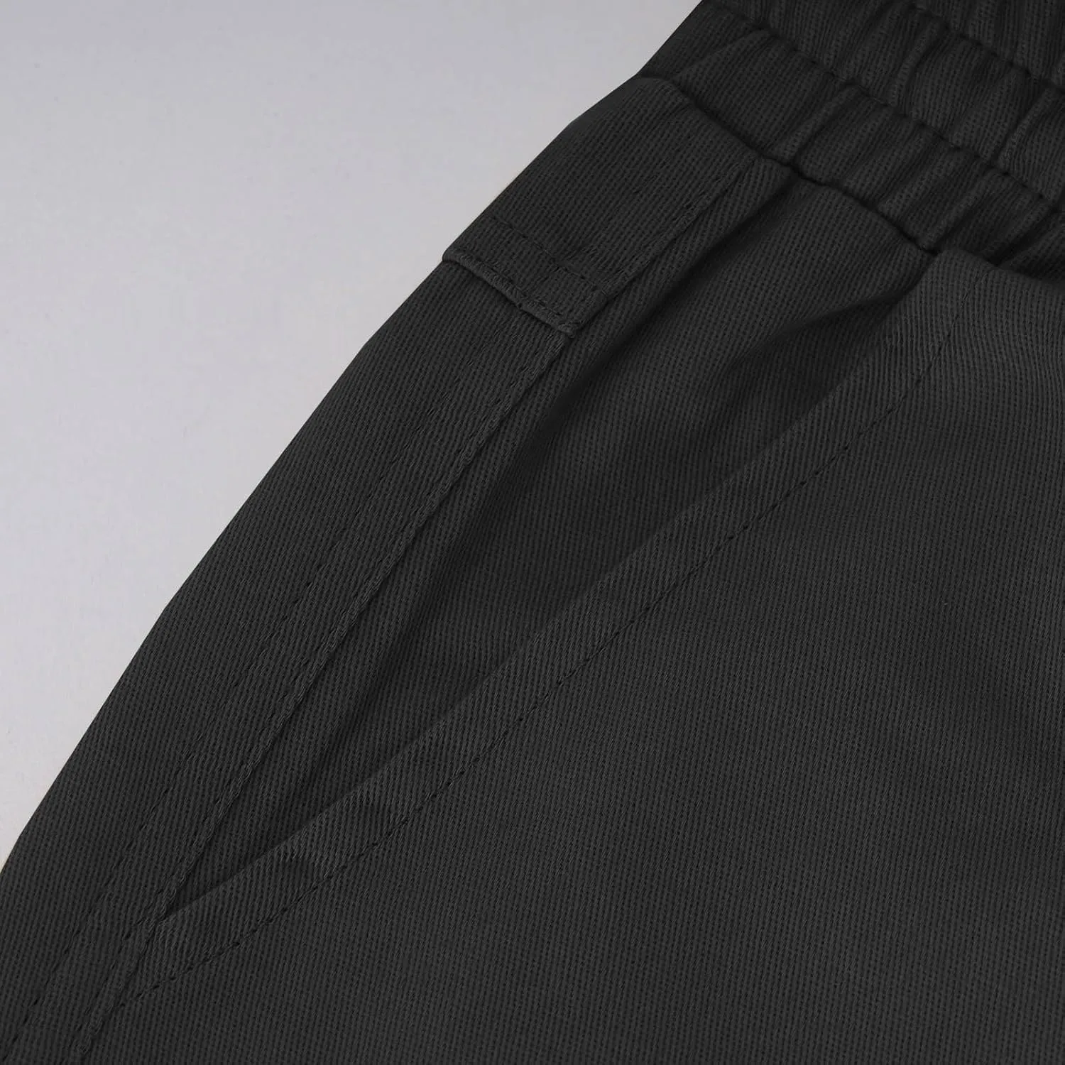 Cargo Pants for Men Joggers Slim Fit Drawstring Pockets Workout Cropped Pants Plain Distressed Fishing Work Pants