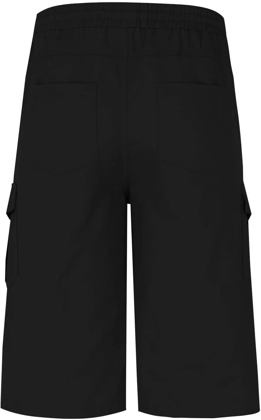 Cargo Pants for Men Joggers Slim Fit Drawstring Pockets Workout Cropped Pants Plain Distressed Fishing Work Pants