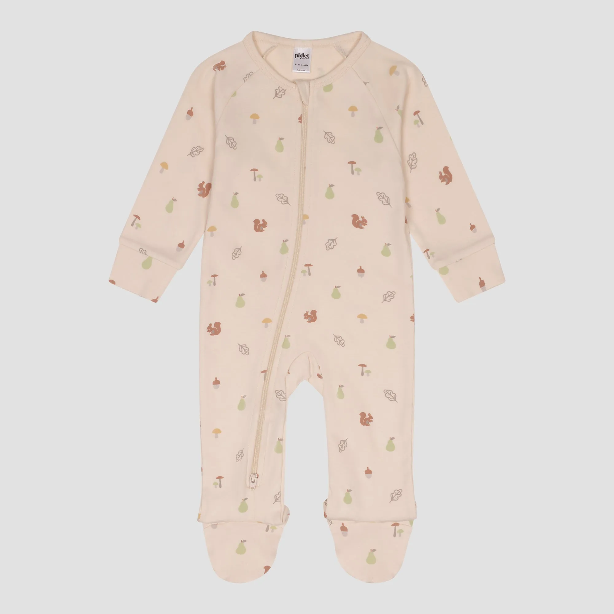 Chalk Long Sleeve Sleepsuit