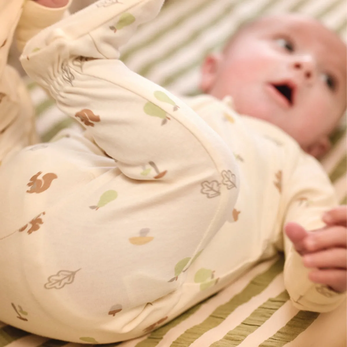Chalk Long Sleeve Sleepsuit