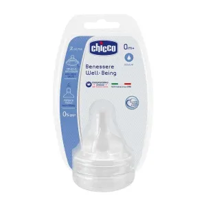 Chicco - Well Being Anti Colic Teat 0m 