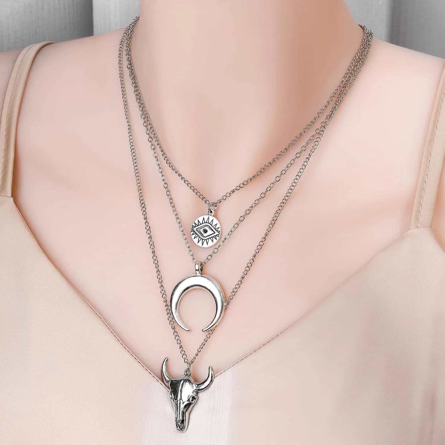 Coastal Cowgirl Charm Necklace Choker Gold Shell Starfish Beach Charm Necklace Trendy Jewelry for Women