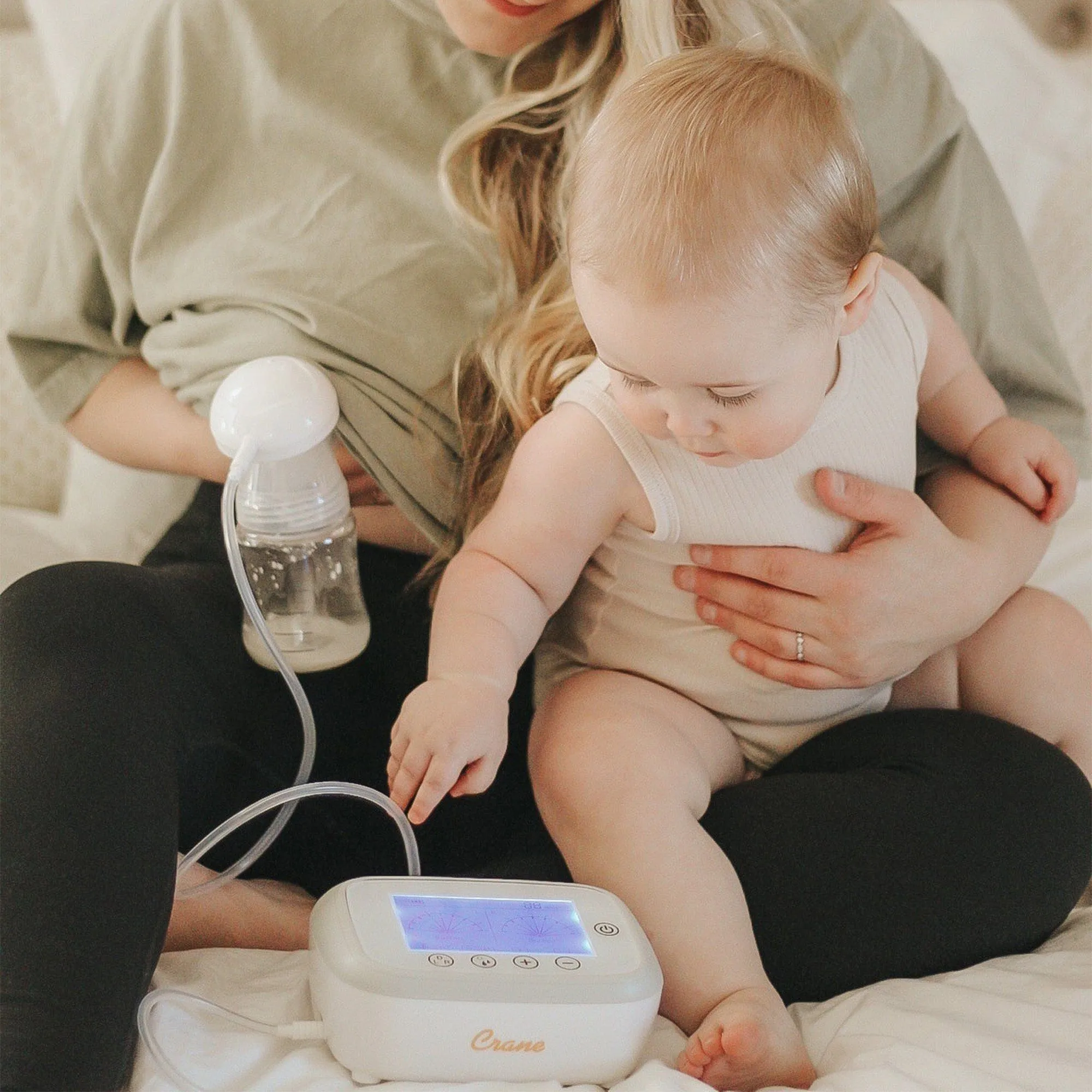 Crane Rechargeable Breast Pump, Dual Mode