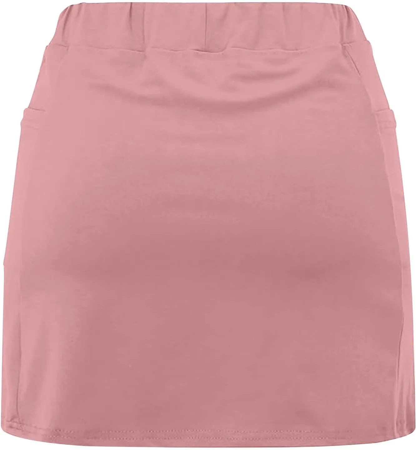 DDAPJ pyju Women's Tennis Skirt Inner Shorts Lightweight Golf Skorts Casual Sports Skirt with Shorts Running Modest Skirts