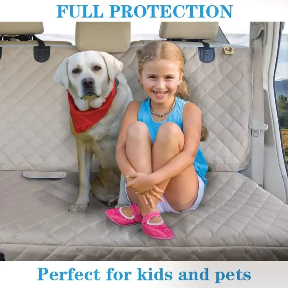 Durable Waterproof Non-slip High Heat Resistant Dog Seat Cover Fits Cars Easy to Clean