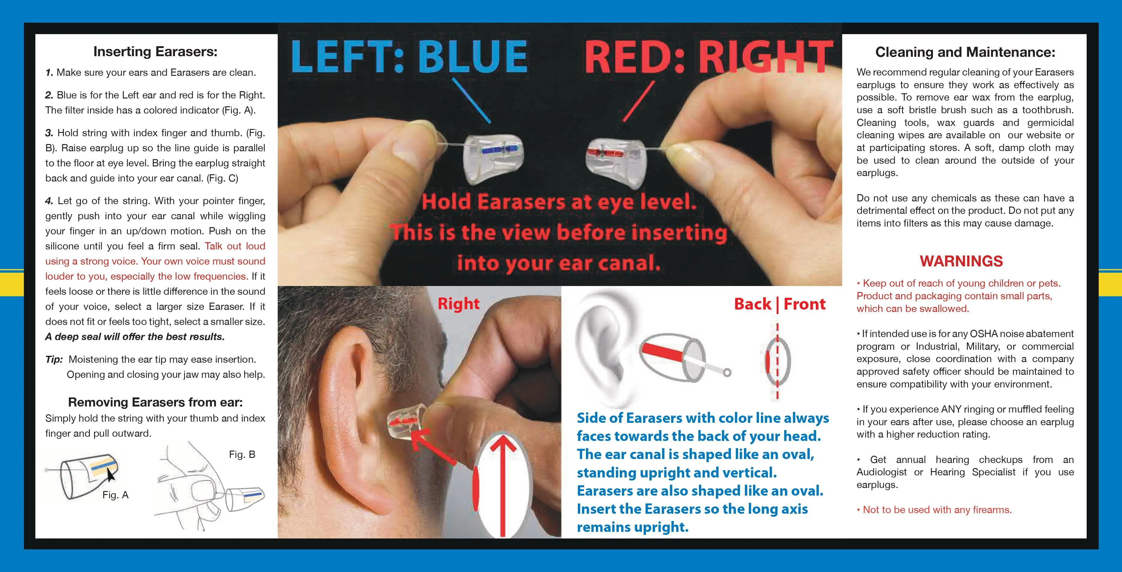 Earasers M2M Earplugs -31db Medium