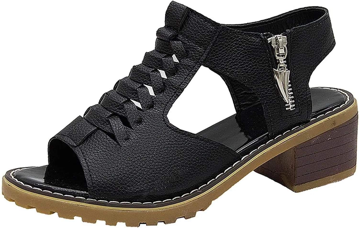 Eduavar Womens Sandals Casual Beach Summer Wedge Dressy Platform Sandals Open Toe Comfortable Arch Support Walking Shoes