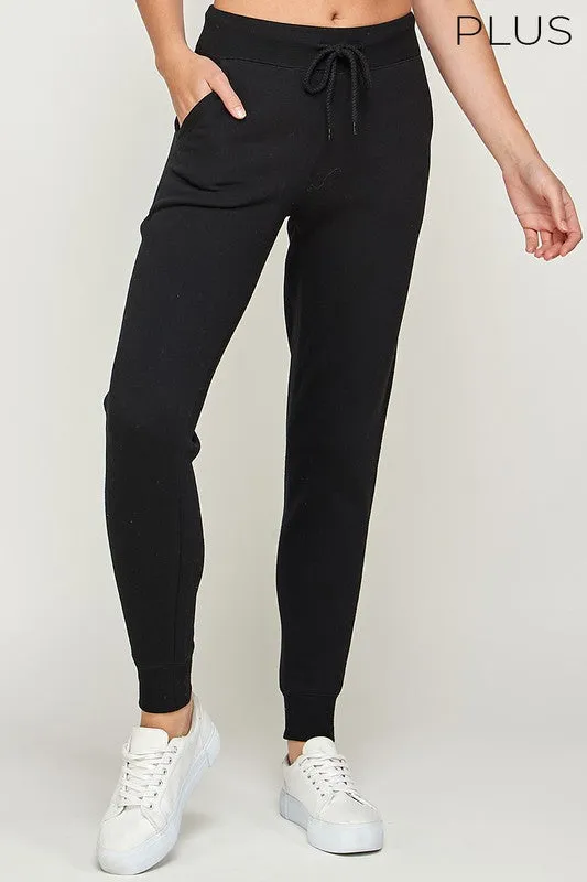 Fleece Joggers - Plus