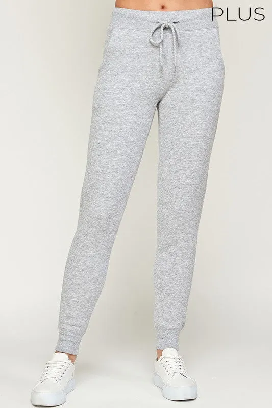Fleece Joggers - Plus