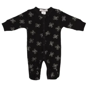 Foil Skull Footie
