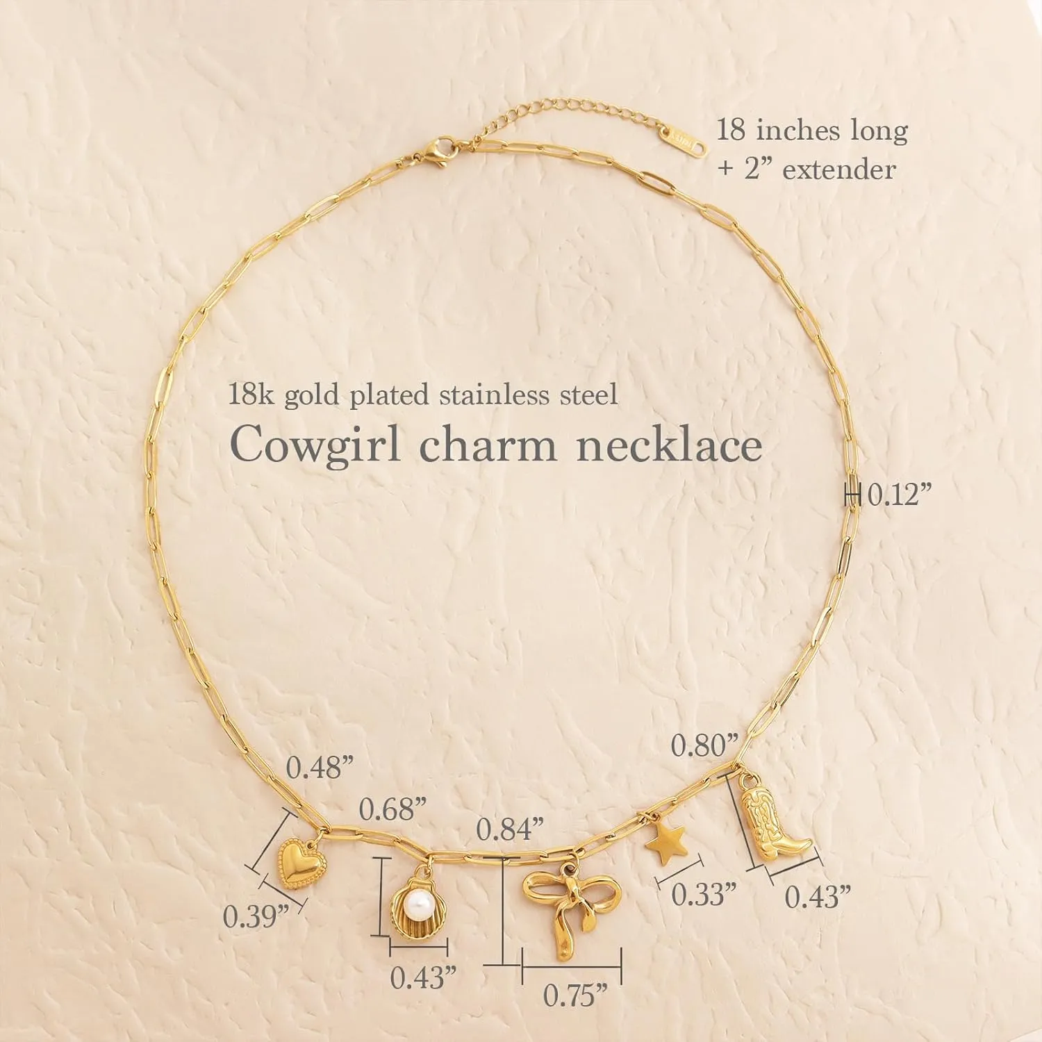 Gold Charm Pendent Choker Necklace for Woman, Boho Dainty Gemstone CZ Rhinestone Dangle Chain Necklaces Prom Fashion Jewelry Wedding Gift