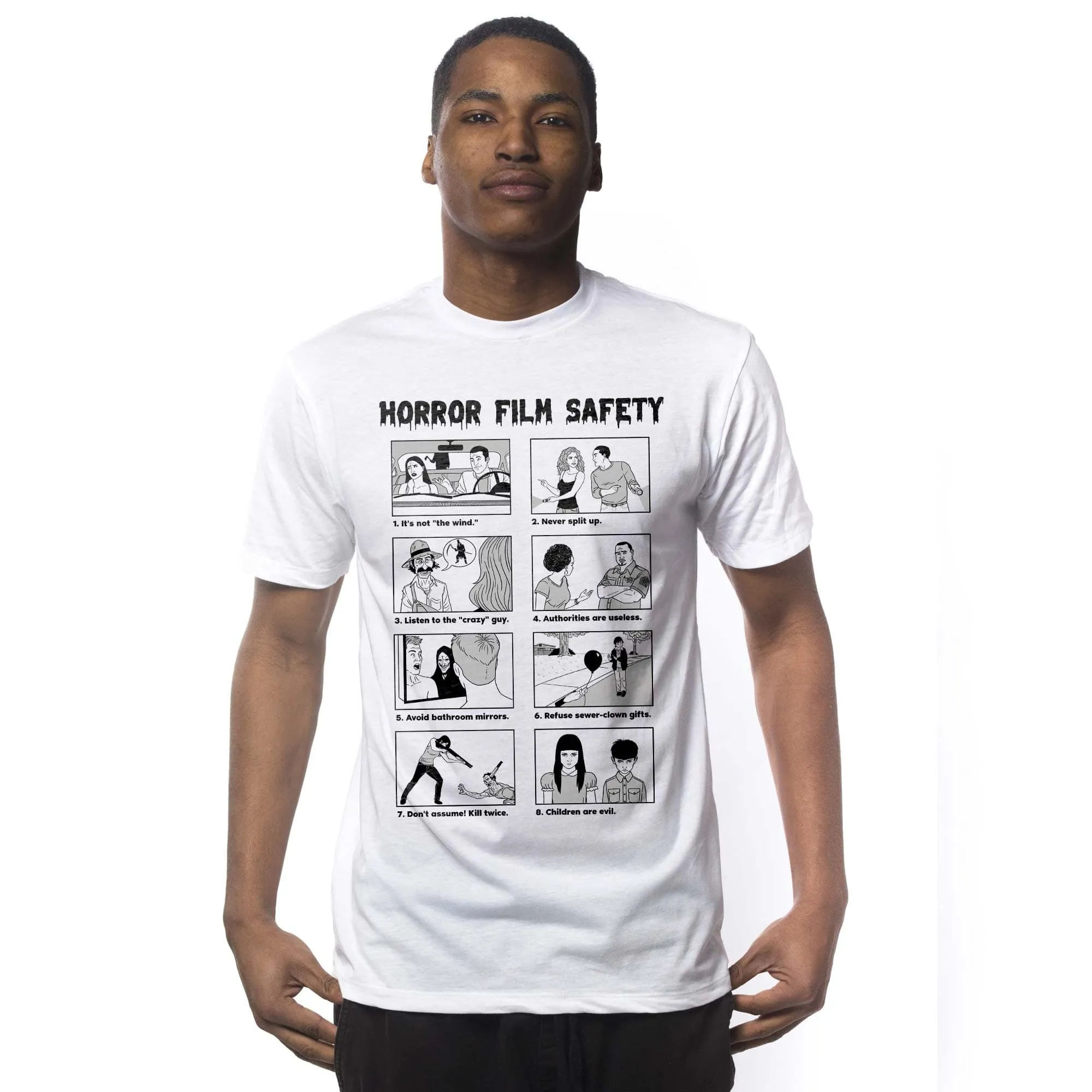 Horror Film Safety Guide T-Shirt