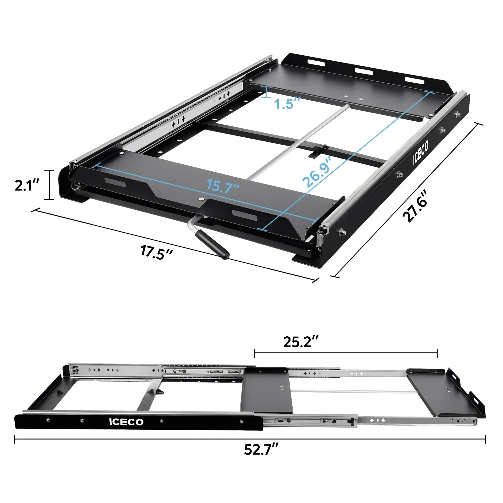JPPro/VL45/VL35Pro/VL45Pro Single Zone Slide Mount | ICECO