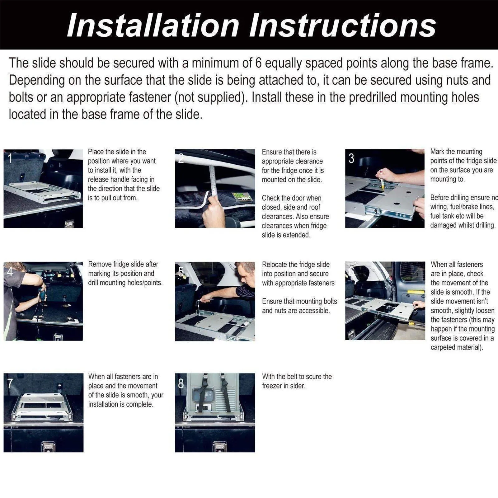 JPPro/VL45/VL35Pro/VL45Pro Single Zone Slide Mount | ICECO