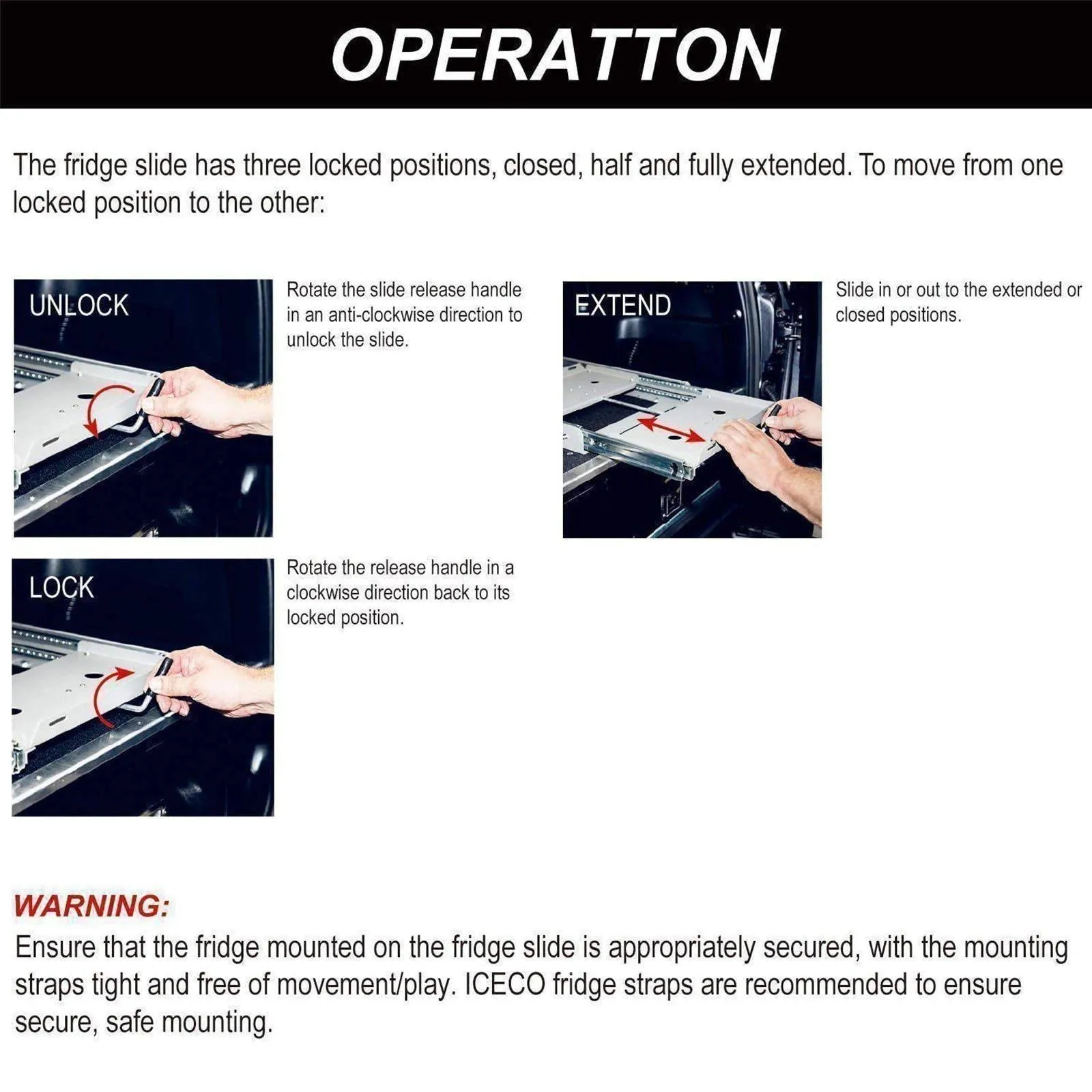JPPro/VL45/VL35Pro/VL45Pro Single Zone Slide Mount | ICECO