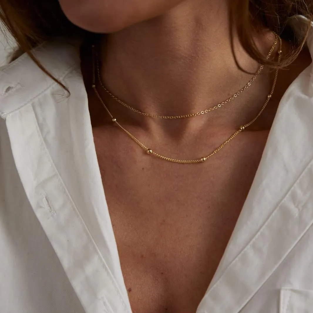 Layered Necklaces for Women Silver Plated Dainty Snake Twist Rope Delicate Layered Necklace Different Length Choker Necklaces Silver Jewelry for Women
