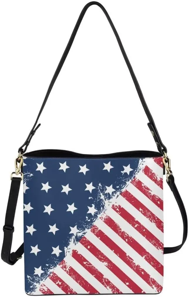 Leather Bucket Bags for Women Trendy Large Tote Bag Hobo Bags Lady Purses and Handbags Travel Cross Body Bag Purses