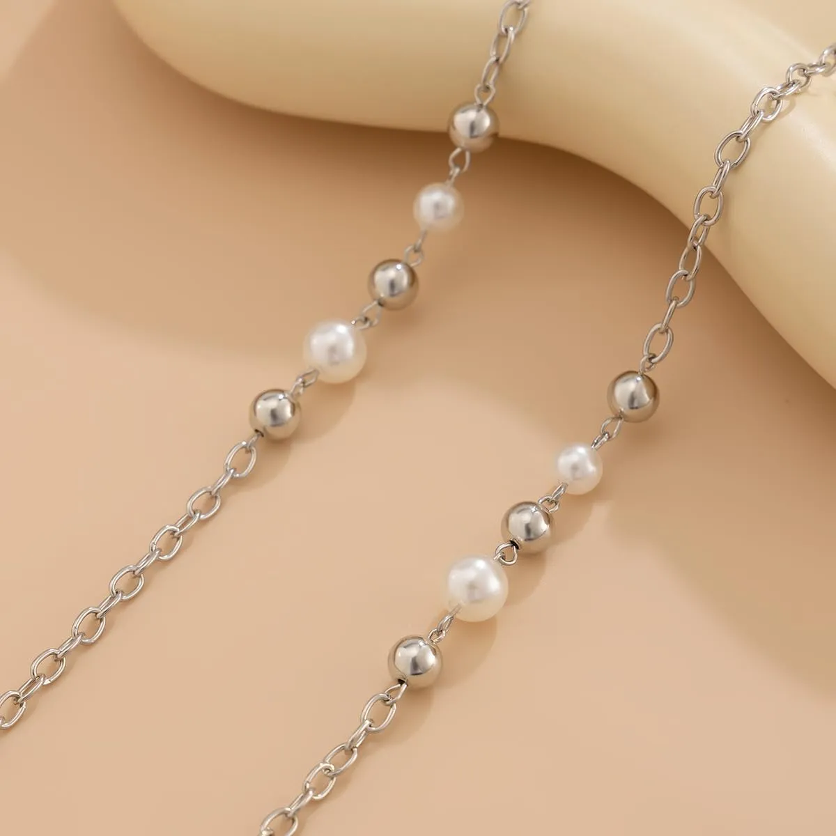 Long Pearl Necklaces for Women Layered Pearl Necklace Chunky Pearl Necklace Jewelry
