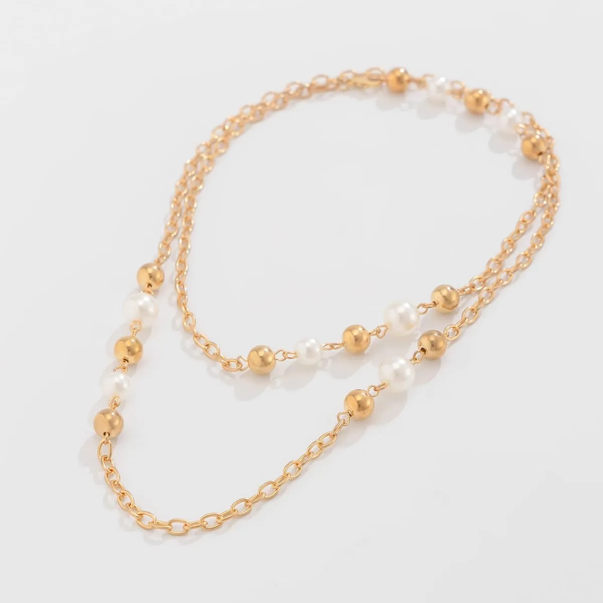 Long Pearl Necklaces for Women Layered Pearl Necklace Chunky Pearl Necklace Jewelry