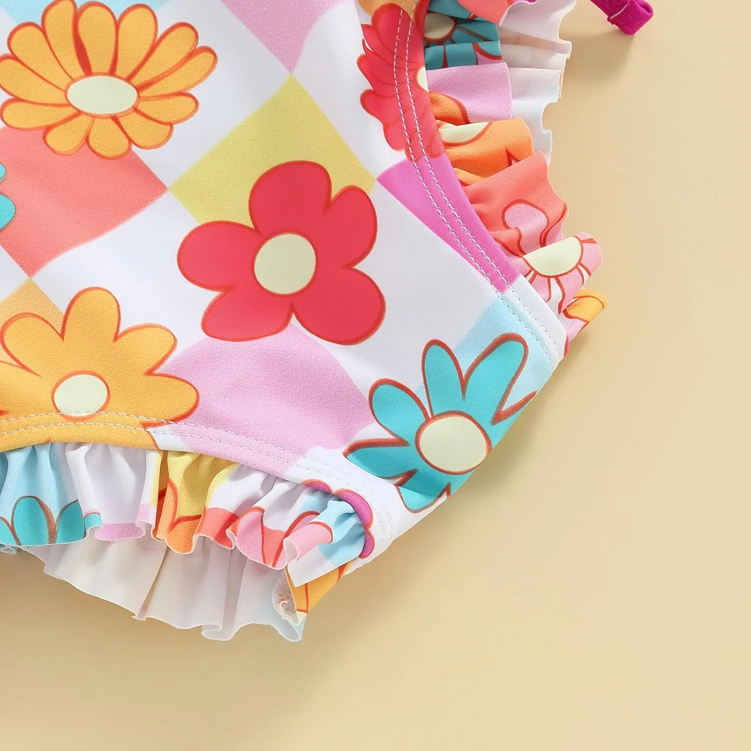 MAYUMMPY Toddler Baby Girls Bikini Beach Swimwear Zipper Swimsuit UPF 50  Rash Guard One Piece Long Sleeve Bathing Suit