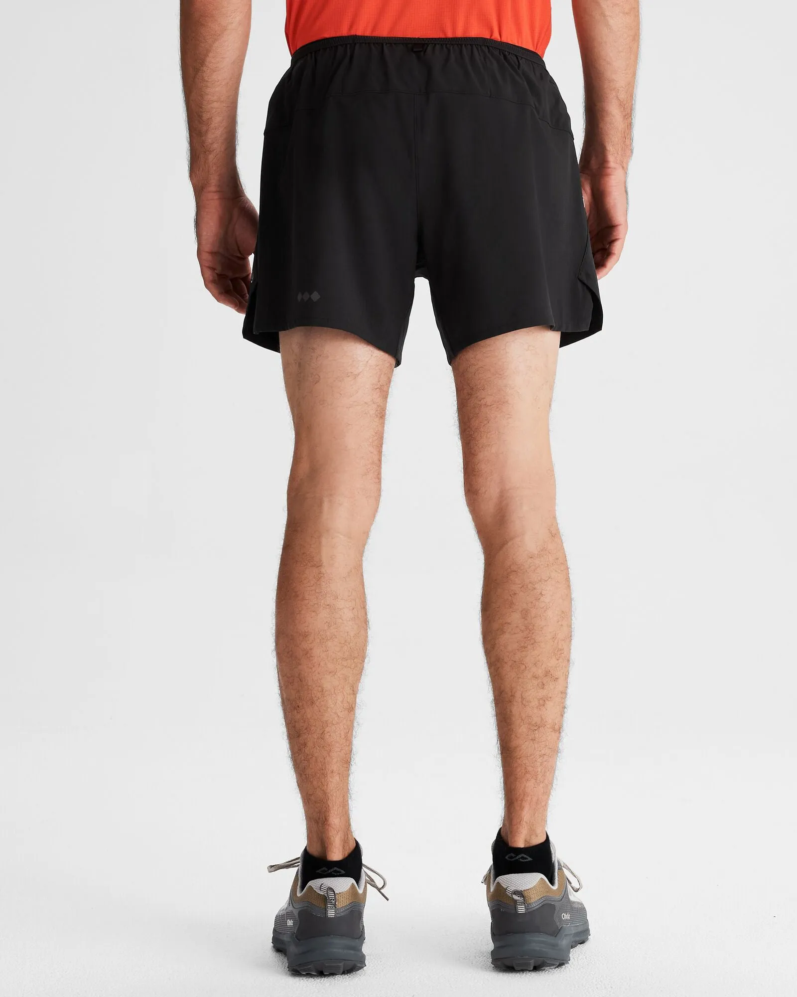 Men's Seeker Lined 5 inch Shorts - Black Stingray