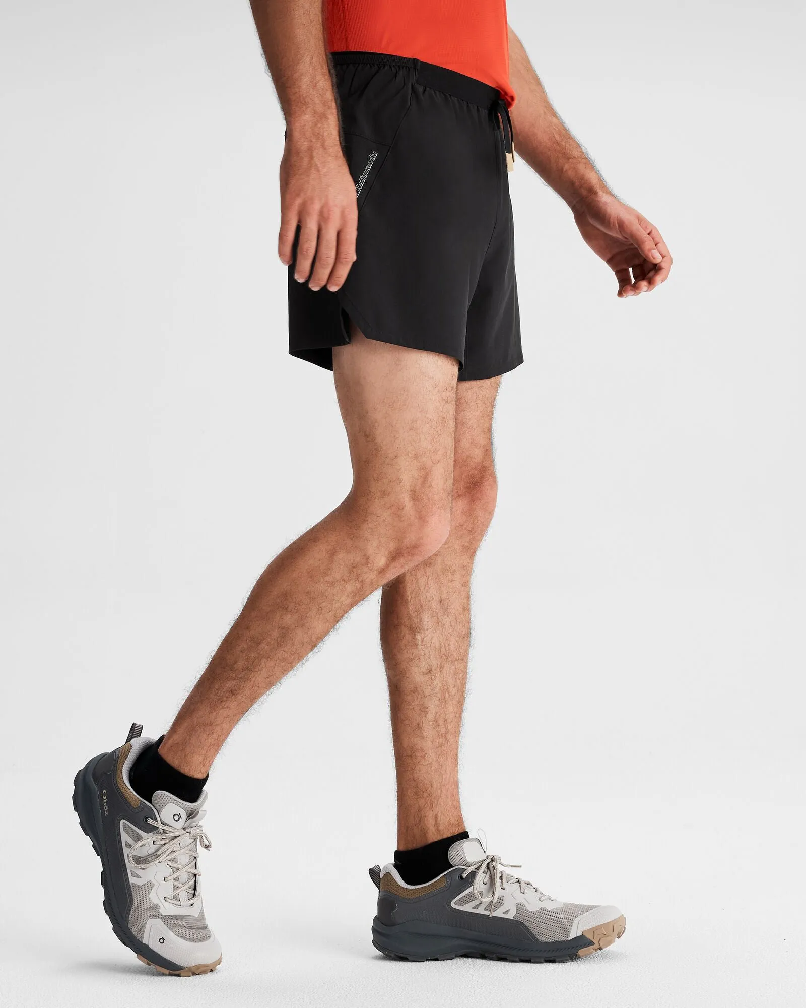 Men's Seeker Lined 5 inch Shorts - Black Stingray