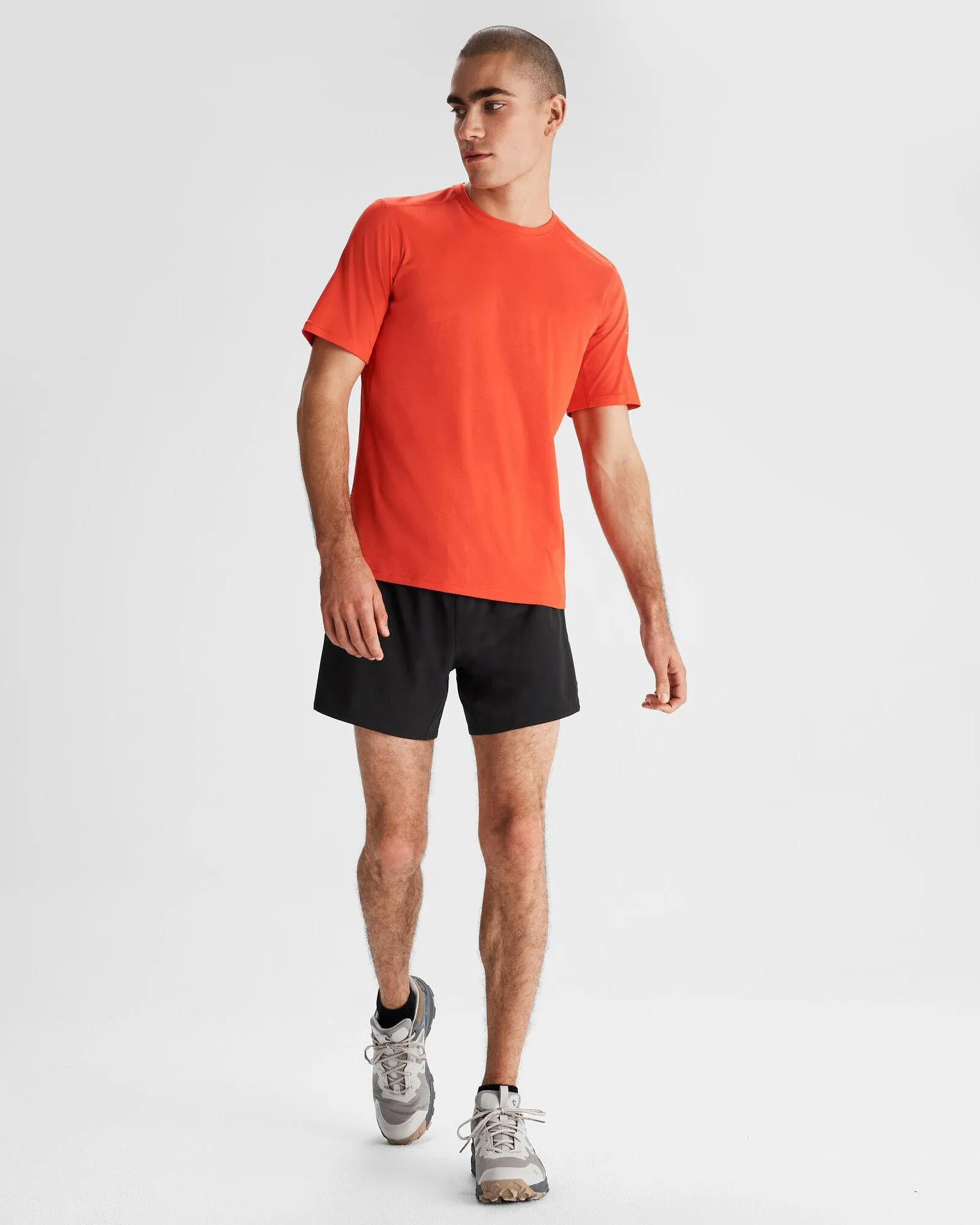 Men's Seeker Lined 5 inch Shorts - Black Stingray