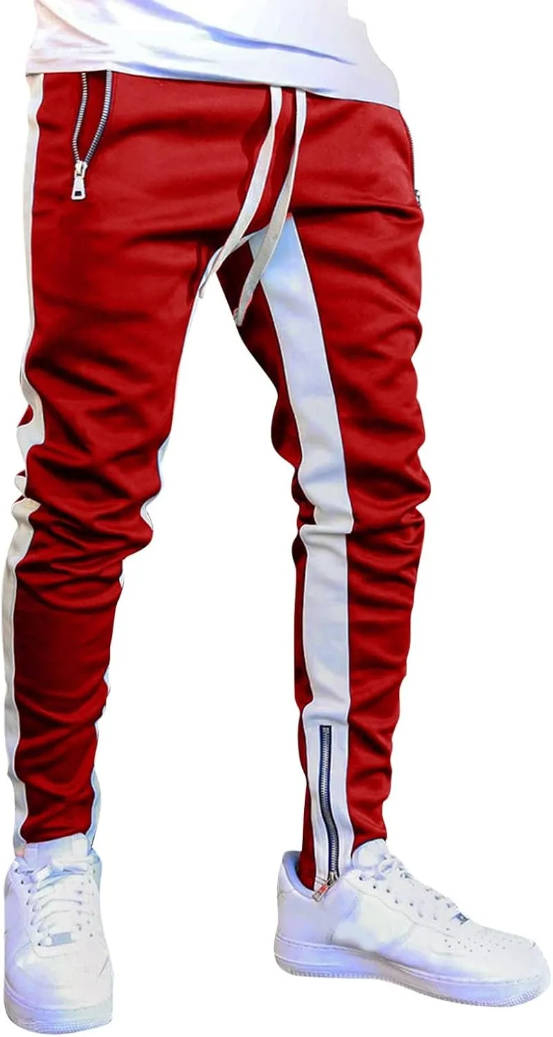 Mens Workout Cargo Sweatpants Lined Sweatpants Thicken Active Jogging Workout Trousers Casual Cargo Pants Sweatpants