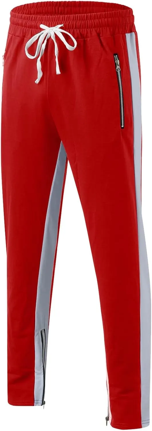 Mens Workout Cargo Sweatpants Lined Sweatpants Thicken Active Jogging Workout Trousers Casual Cargo Pants Sweatpants
