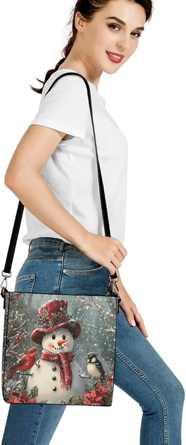 Mumeson Leather Handbags for Womens Bucket Shoulder Bag Hobo Tote Purse Large Designer Satchel Handbag with Adjustable Strap