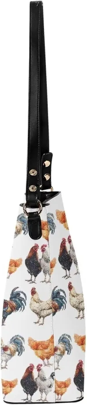 Mumeson Women's Shoulder Handbags Large Designer Bucket Bag Hobo Tote Bag with Zipper Closure Clutch Purse Satchel Handbag