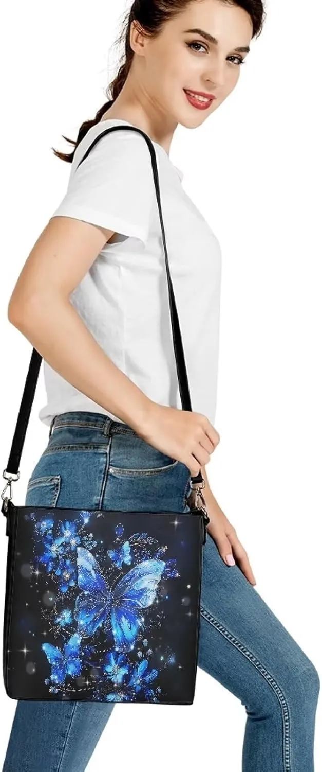 Mumeson Women's Shoulder Handbags Large Designer Bucket Bag Hobo Tote Bag with Zipper Closure Clutch Purse Satchel Handbag