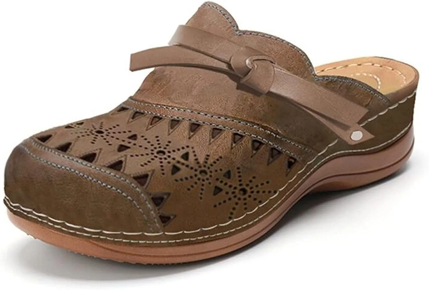 Orthopedic Sandals for Women,Arch Support Anti-Slip Summer Sandal Beach Bohemia Comfortable Platform Outdoor Flats Shoes